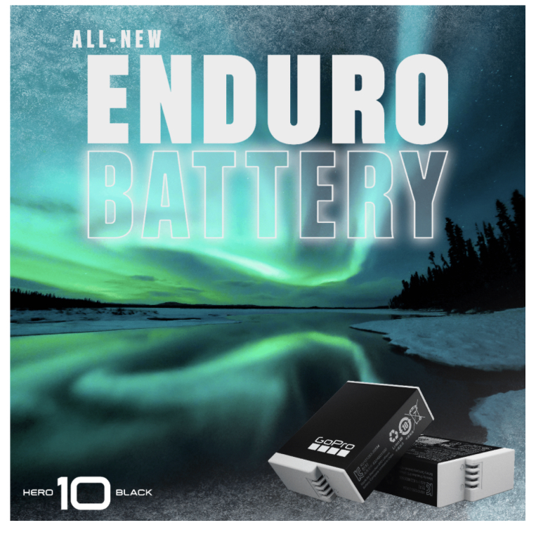 La batteria Enduro a lunga durata per GoPro