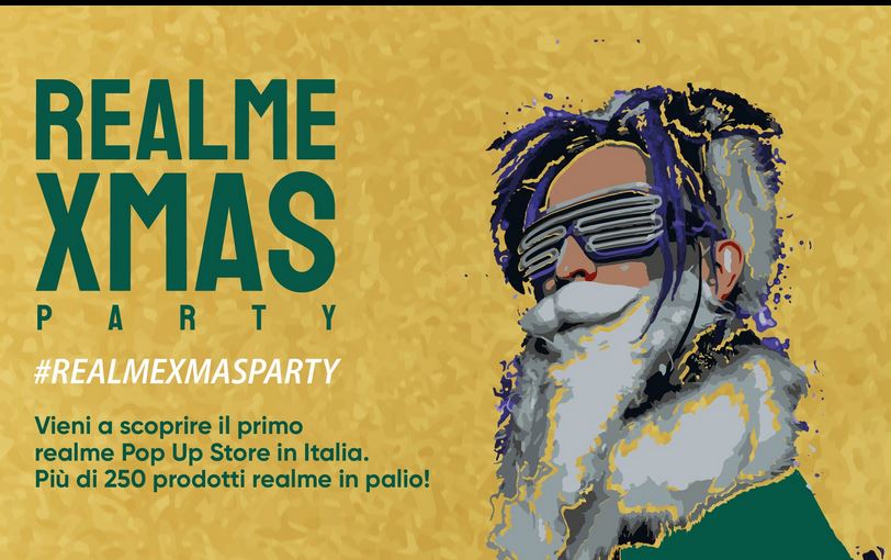 realme apre venerdì un pop-up store a Milano