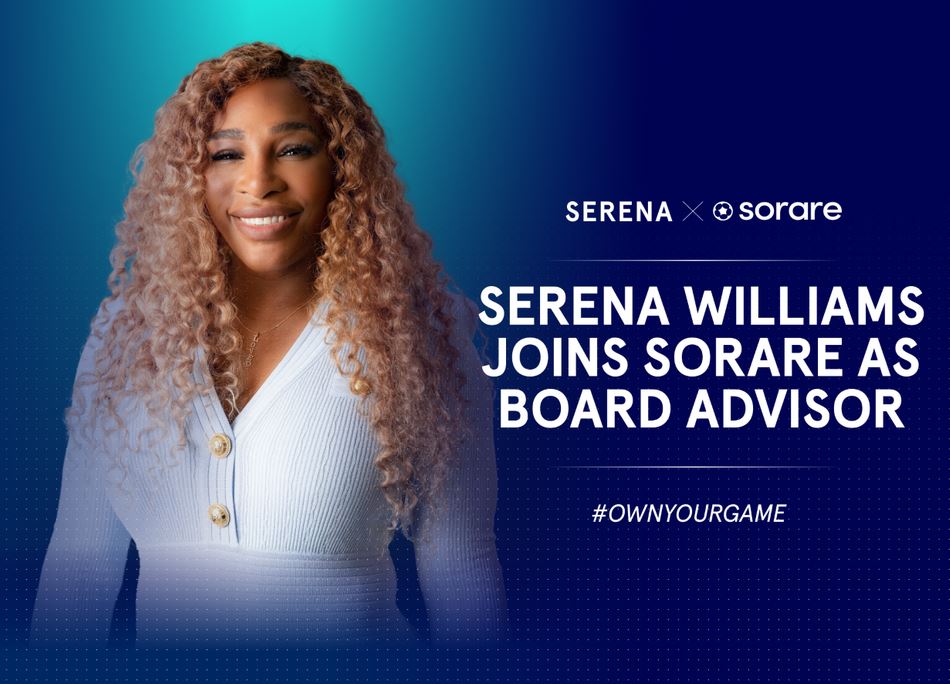 Fantacalcio con blockchain: Serena Williams nel Cda di Sorare