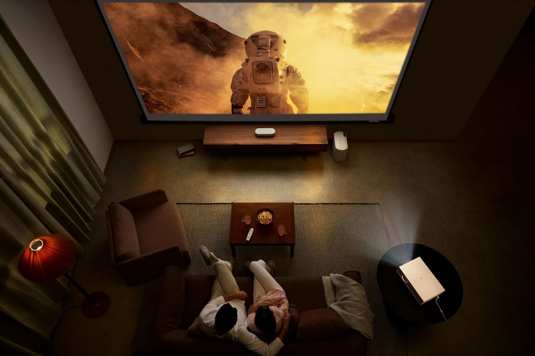 I due nuovi proiettori laser LG CineBeam
