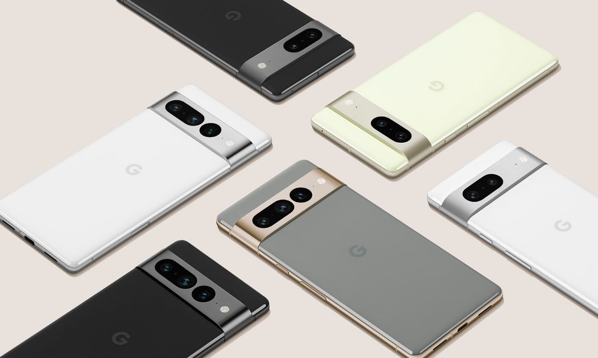 Gli smartphone Pixel 7 di Google in tanti nuovi colori