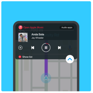 Apple Music su Waze Audio Player