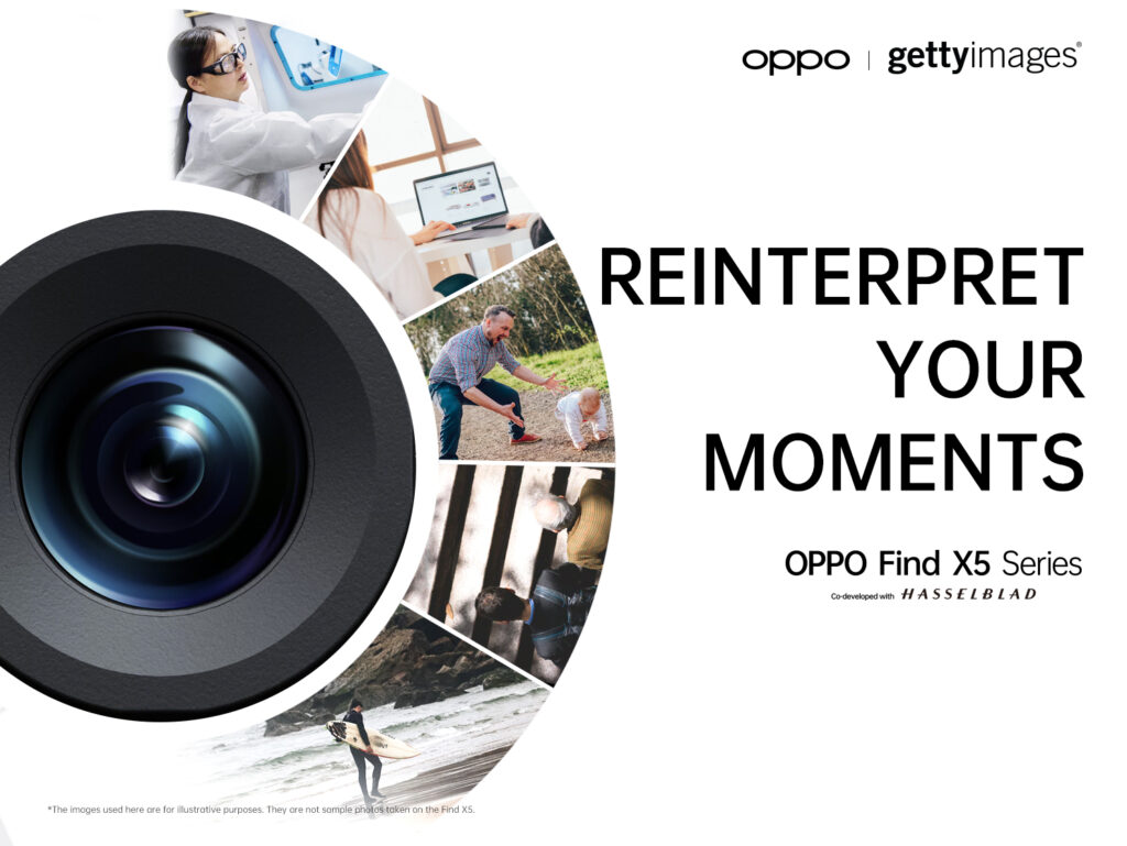 Oppo e Getty Images collaborano con Find X5 Pro