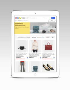 Imperfects di eBay: moda a prezzi vantaggiosi