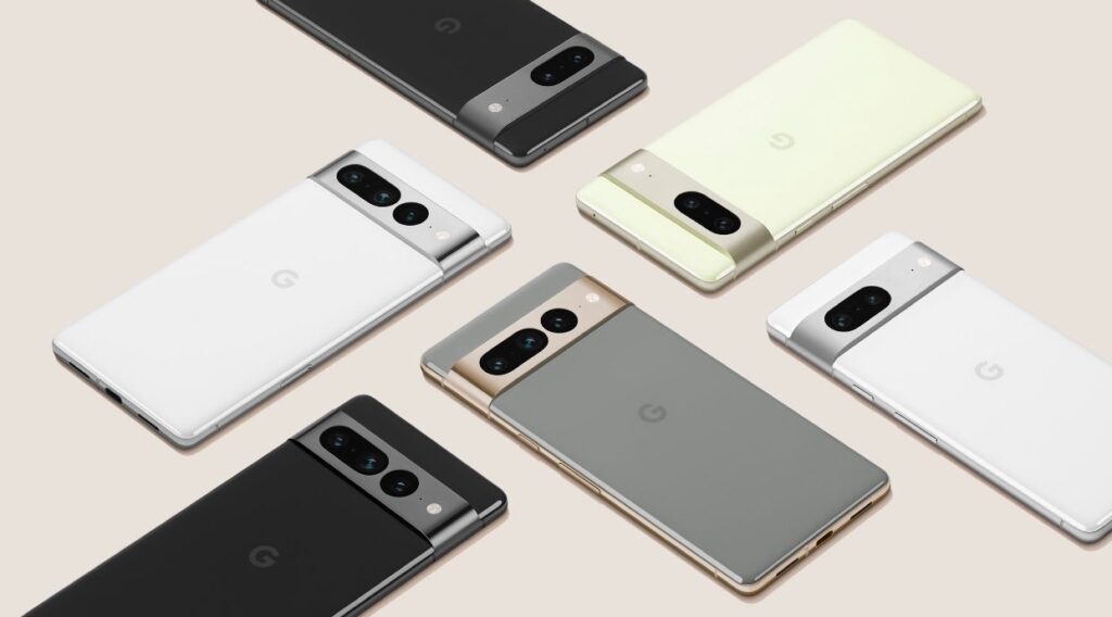 Google: gli smartphone Pixel 7 e 7 Pro