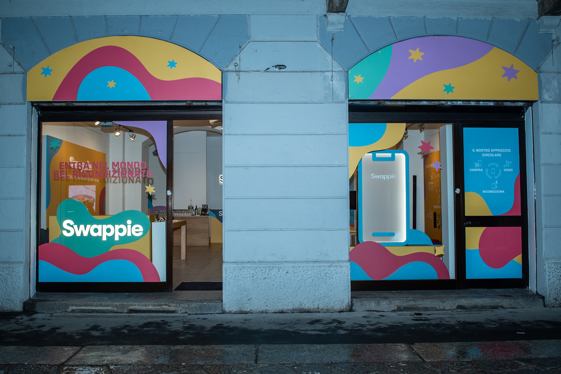 Swappie ha aperto il suo primo pop-up store in Italia