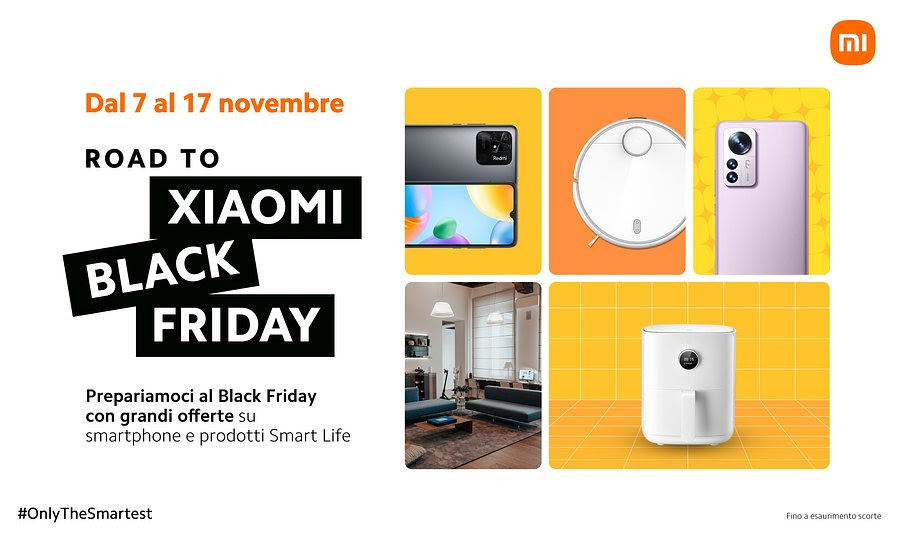 Sconti e promozioni Xiaomi per il Black Friday