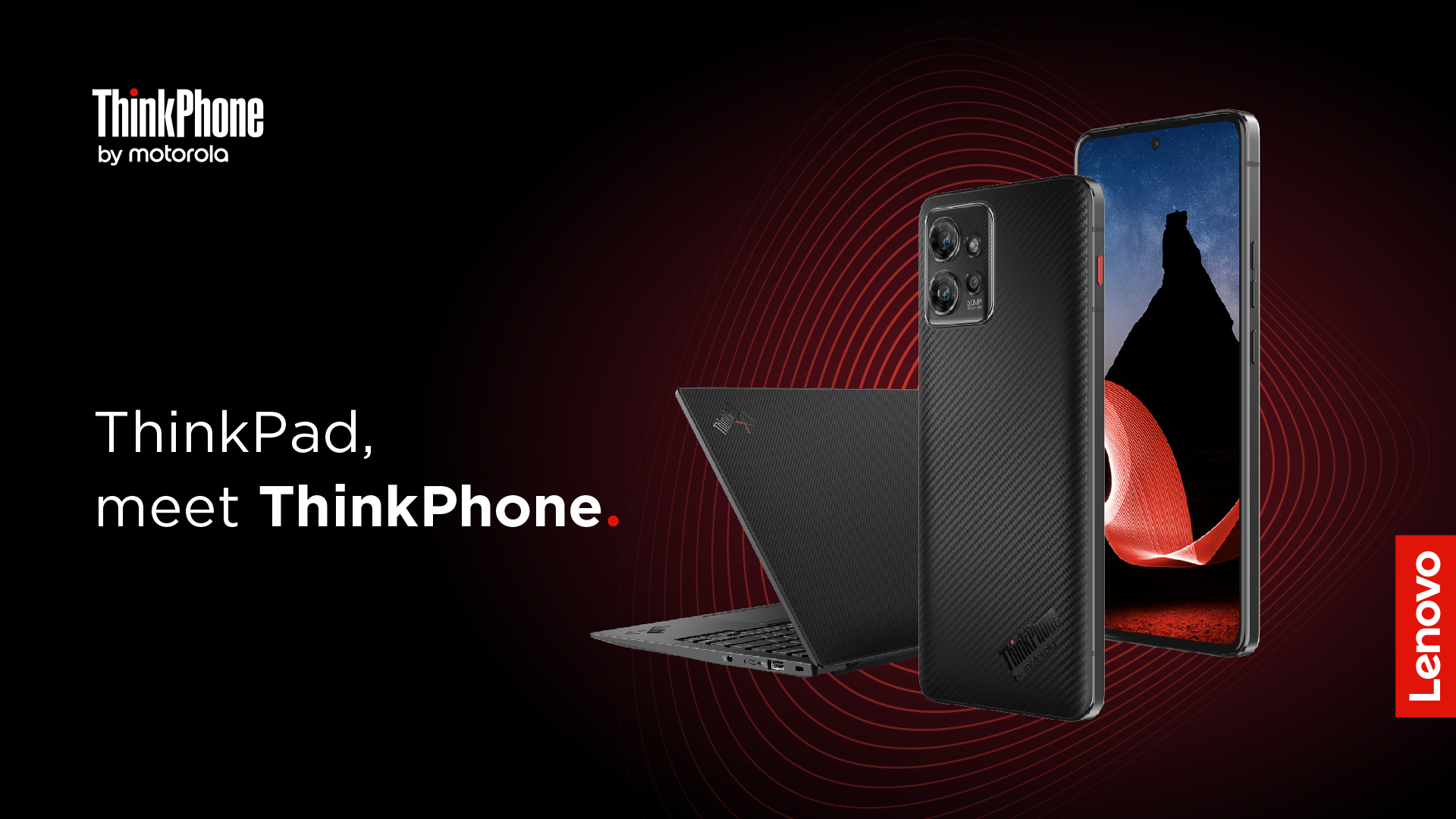Motorola: Lenovo ThinkPhone, lo smartphone che si integra con ThinkPad