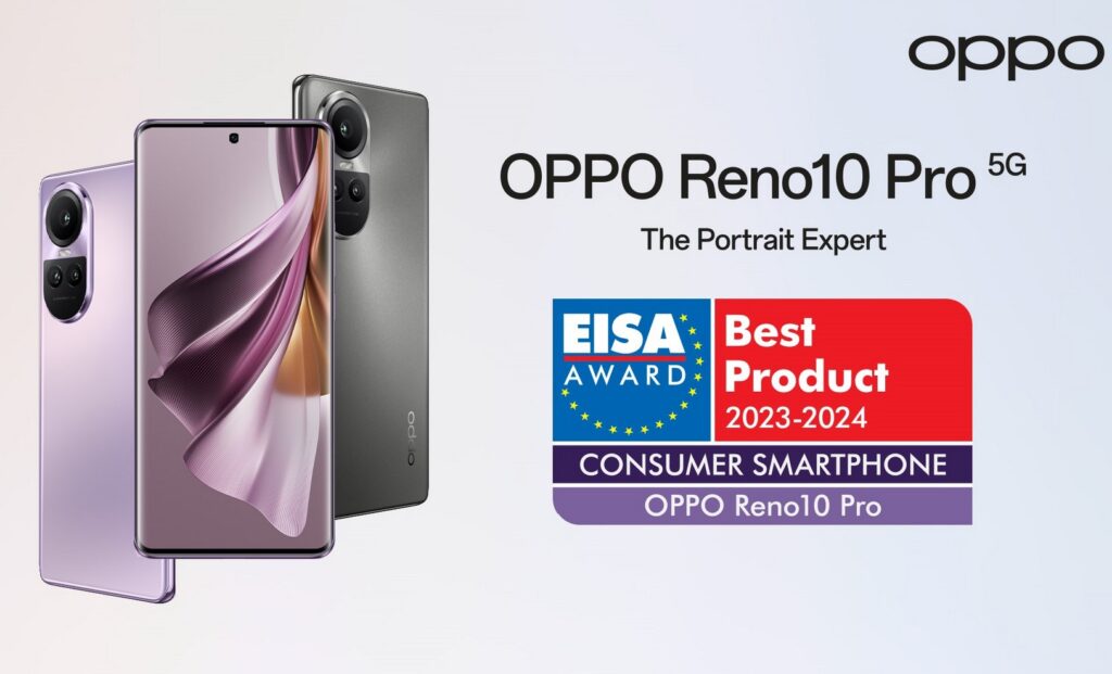 OPPO Reno10 Pro vince il premiop Eisa