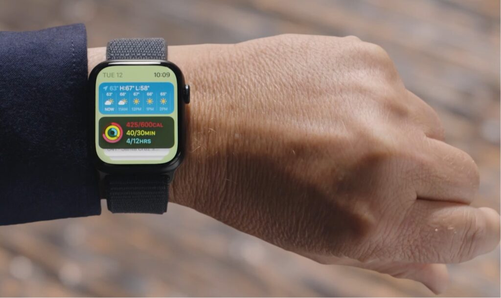 Arriva il gesto doppio tab per Apple Watch