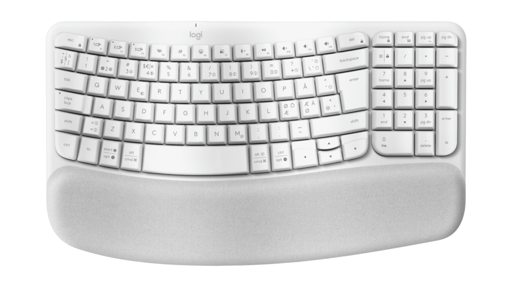 Logitech Wave Keys, la tastiera ergonomica che aumenta comfort e benessere