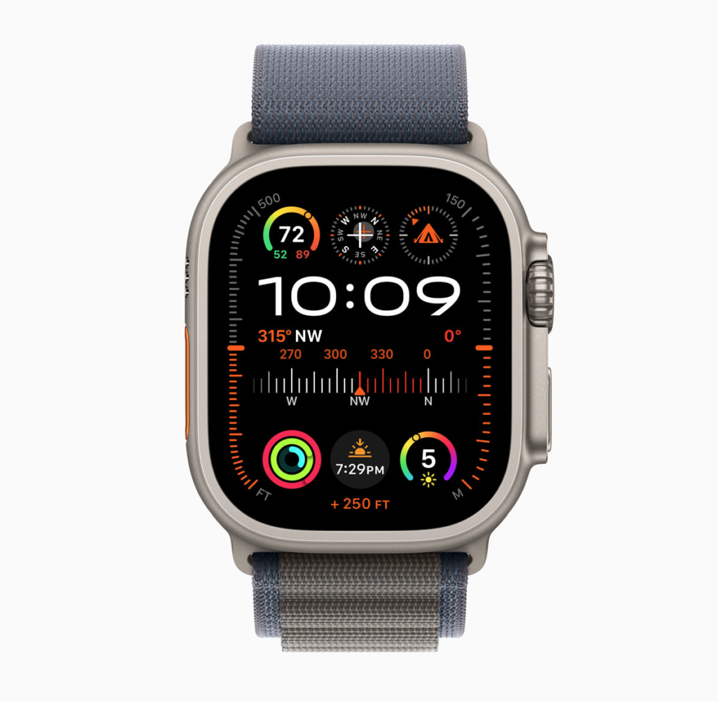 il display di Apple Watch Ultra 2