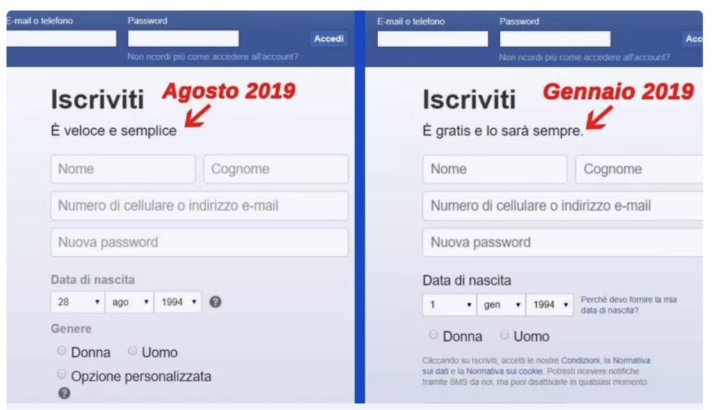 facebook e instargram a pagamento: ecco i prezzi