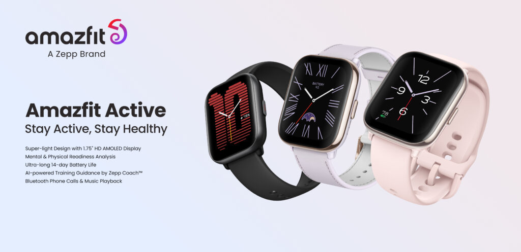 Amazfit Active: lo smartwatch per uno stile di vita sano e attivo