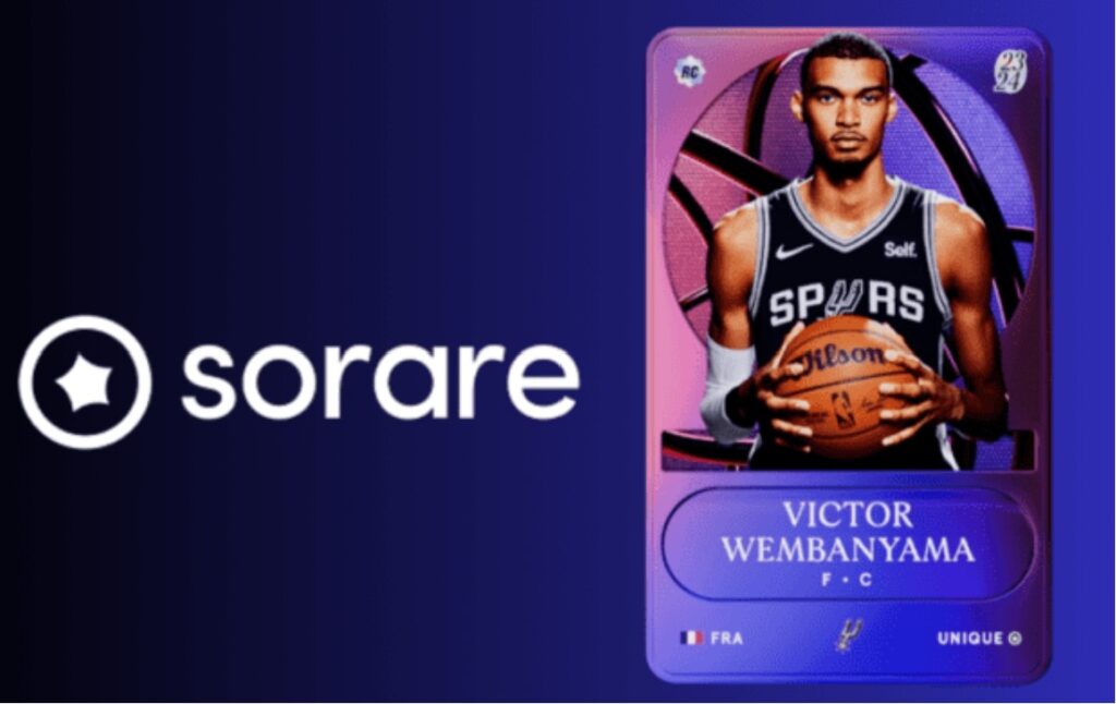 La card digitale NBA di Wembanyama batte il record nell'asta di Sorare