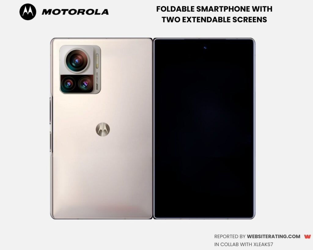 Motorola e lo smartphone a due display espandibili