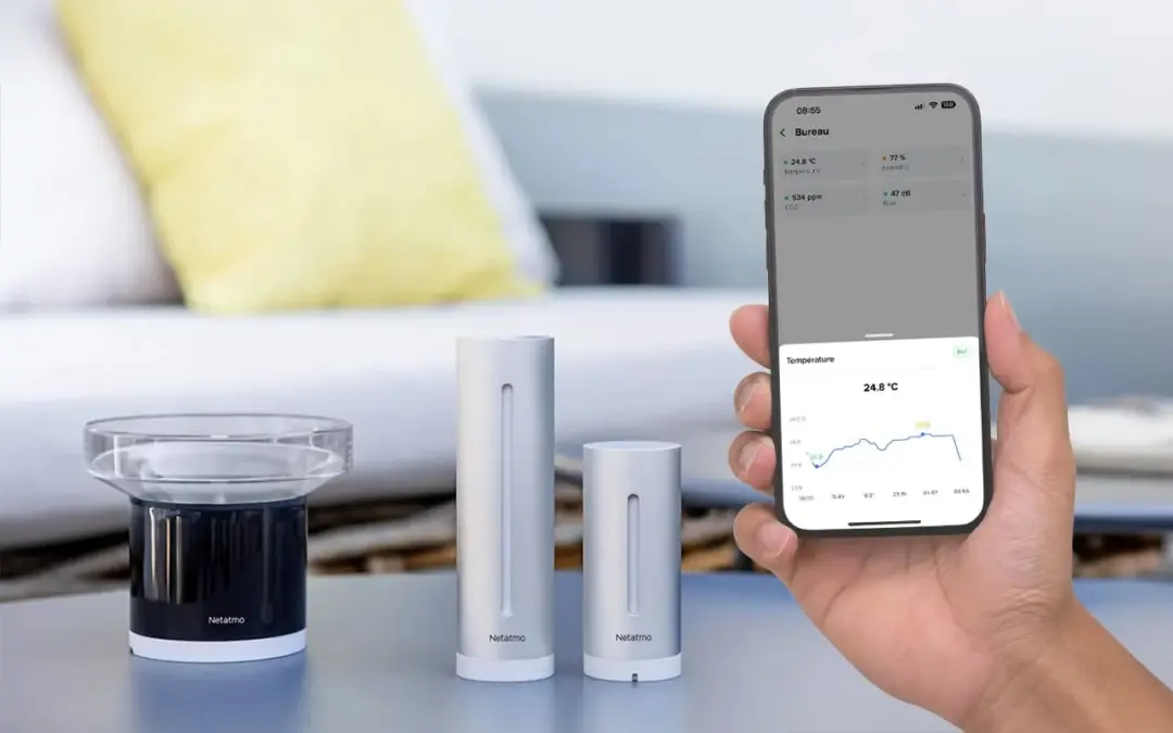 La Stazione Meteo Intelligente di Netatmo da ora disponibile nell’app Home+Control