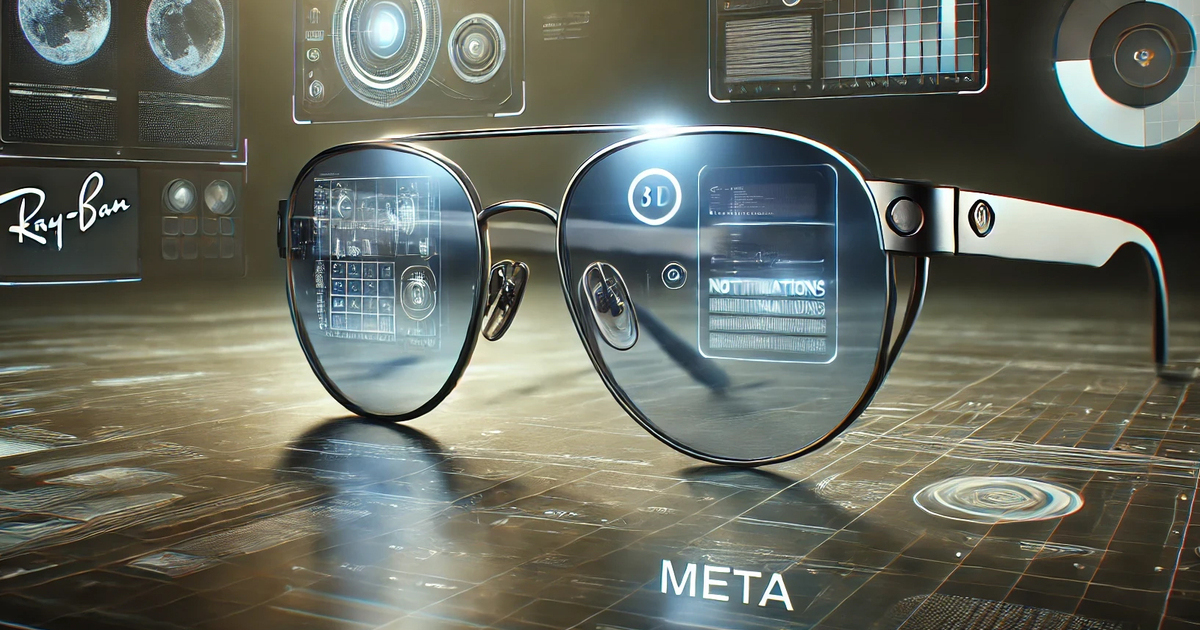 Occhiali smart Meta: display e nuove funzioni