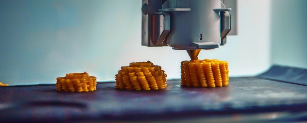 Stampa 3D e laser: nuova frontiera del food tech