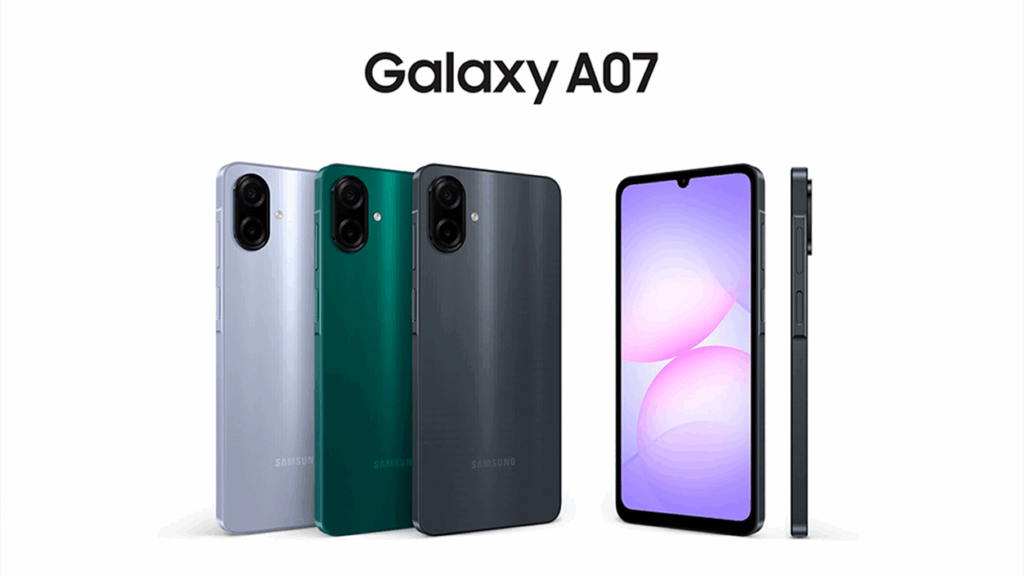 Samsung-Galaxy-A07-1-1024×576 Galaxy A07 5G: batteria più grande e supporto alle reti veloci