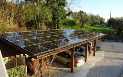 Pensiline solari per parcheggi: la nuova proposta